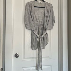 Short sleeved cardigan